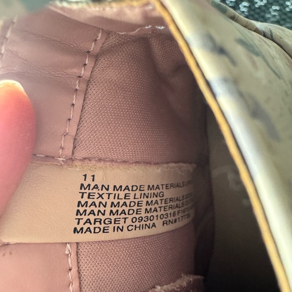 Cat & Jack Floral Kids Boots - Pink and Beige - Picture 7 of 13